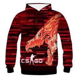 Чоловічі 3D худі - FATLINE