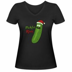 Жіночі футболки з V-подібним вирізом