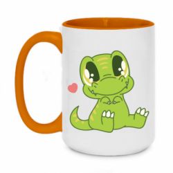 Кружки двухцветные 420ml