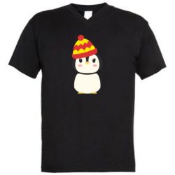 Чоловічі футболки з V-подібним вирізом