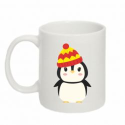 Кружка 320ml Cute penguin in a hat - FATLINE Кружка 320ml Cute penguin in a hat