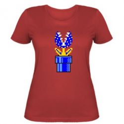 Жіноча футболка Квітка-людожер Супер Маріо