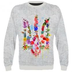 3D свитшот Цветущий Герб Лен
