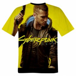 Чоловіча 3D футболка Cyberpunk 2019 - FATLINE Чоловіча 3D футболка Cyberpunk 2019