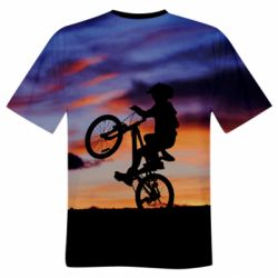 Чоловіча 3D футболка Cyclist