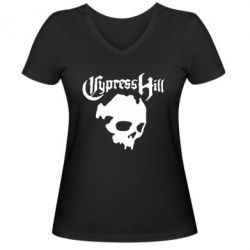 Жіночі футболки з V-подібним вирізом - FATLINE