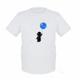 Детская футболка Дарт Вейдер с шариком - FATLINE Детская футболка Дарт Вейдер с шариком