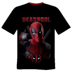 Мужская 3D футболка Deadpool is cool - FATLINE Мужская 3D футболка Deadpool is cool