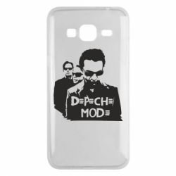 Чехол из раздела Depeche Mode Depeche Mode Band для Samsung J3 2016 - FATLINE Чехол из раздела Depeche Mode Depeche Mode Band для Samsung J3 2016