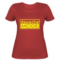 Женская футболка Depeche Mode Rock