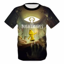 Детская 3D футболка Little Nightmares art - FATLINE Детская 3D футболка Little Nightmares art