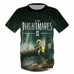 Детская 3D футболка Маленькие кошмары 2 - FATLINE Детская 3D футболка Маленькие кошмары 2