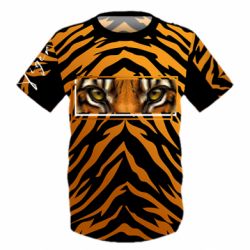 Детская 3D футболка Взгляд Тигра