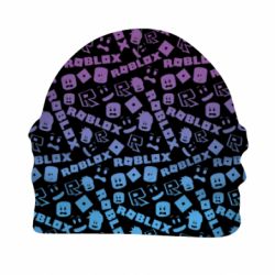Детская 3D шапка Roblox Gradient - FATLINE Детская 3D шапка Roblox Gradient