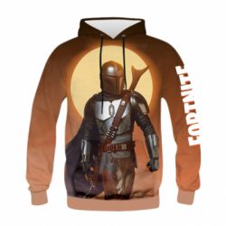 Детская 3D худи Fortnite Mandalоrian - FATLINE Детская 3D худи Fortnite Mandalоrian