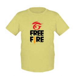 Дитяча футболка Garena and Free Fire logo - FATLINE Дитяча футболка Garena and Free Fire logo