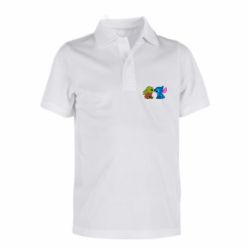 Дитяча футболка поло Baby Yoda And Stitch - FATLINE Дитяча футболка поло Baby Yoda And Stitch