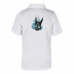Детская футболка поло Genshin Impact Xiao's mask - FATLINE Детская футболка поло Genshin Impact Xiao's mask