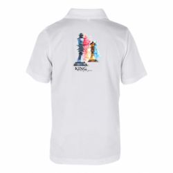 Детская футболка поло King chess