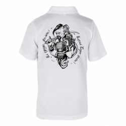 Детская футболка поло Не грусти казак, пусть враг плачет