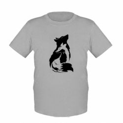 Детская футболка Wolf And Fox