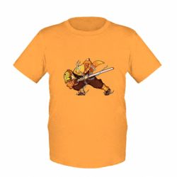 Детская футболка Zenitsu Demon Slayer