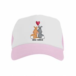 Дитяча кепка-тракер Моя зайка - FATLINE Дитяча кепка-тракер Моя зайка