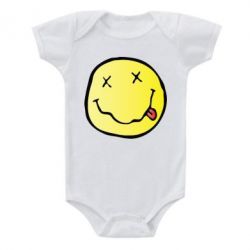 Детский бодик Nirvana Logo 3D - FATLINE Детский бодик Nirvana Logo 3D