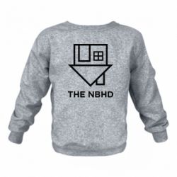 Детский свитшот на флисе THE NBHD Logo - FATLINE Детский свитшот на флисе THE NBHD Logo