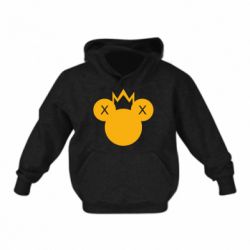 Дитяче худі Mickey with a crown