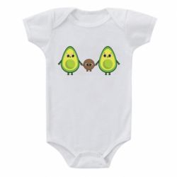 Дитячий бодік Сім'я авокадо