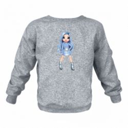 Детский свитшот на флисе Gabriela Icely - FATLINE Детский свитшот на флисе Gabriela Icely