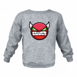 Дитячий світшот на флісі Geometry Dash Demon