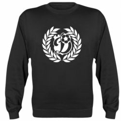 Свитшот унисекс Динамо Киев: мяч, колоски лого - FATLINE Свитшот унисекс Динамо Киев: мяч, колоски лого