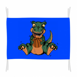 Флаг Dinosaur and basketball - FATLINE Флаг Dinosaur and basketball