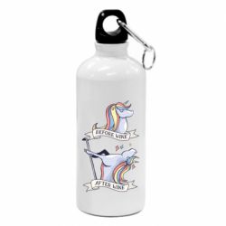 Фляга До и После Вина Единорог - FATLINE Фляга До и После Вина Единорог