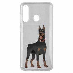 Чехол из раздела iBruster Доберман для Samsung M40 - FATLINE Чехол из раздела iBruster Доберман для Samsung M40