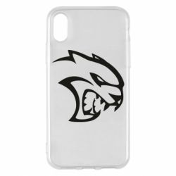 Чехол из раздела Тигр Dodge Hellcat SRT для Apple iPhone X/Xs