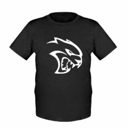 Детская футболка Dodge Hellcat SRT