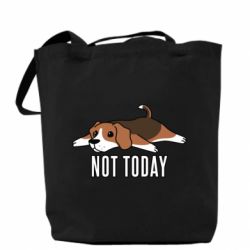 Шоппер Dog not today - FATLINE Шоппер Dog not today