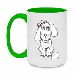 Кружки двухцветные 420ml