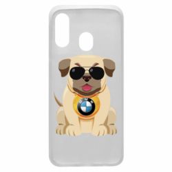 Чехол из раздела Собака Dog with a collar BMW для Samsung A40 - FATLINE Чехол из раздела Собака Dog with a collar BMW для Samsung A40