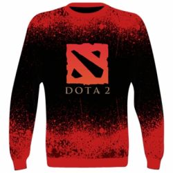 3D свитшот Dota and spray paint - FATLINE 3D свитшот Dota and spray paint