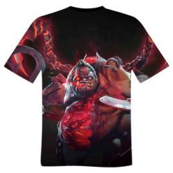Мужская 3D футболка DOTA2  Pudge