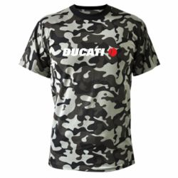 Камуфляжная футболка Ducati