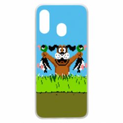 Чехол из раздела Собака Duck Hunt для Samsung A40 - FATLINE Чехол из раздела Собака Duck Hunt для Samsung A40
