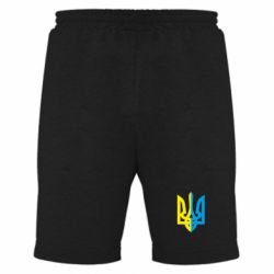 Чоловічі шорти Двокольоровий герб України - FATLINE Чоловічі шорти Двокольоровий герб України