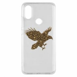 Чехол из раздела Орел Eagle feather для Xiaomi Mi A2 - FATLINE Чехол из раздела Орел Eagle feather для Xiaomi Mi A2