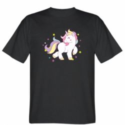 Чоловіча футболка Stedman Единорог в звёздах - FATLINE Чоловіча футболка Stedman Единорог в звёздах