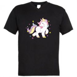 Чоловічі футболки з V-подібним вирізом